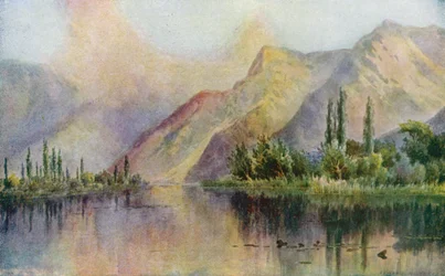 Guggribal Pointe on the Dal Lake